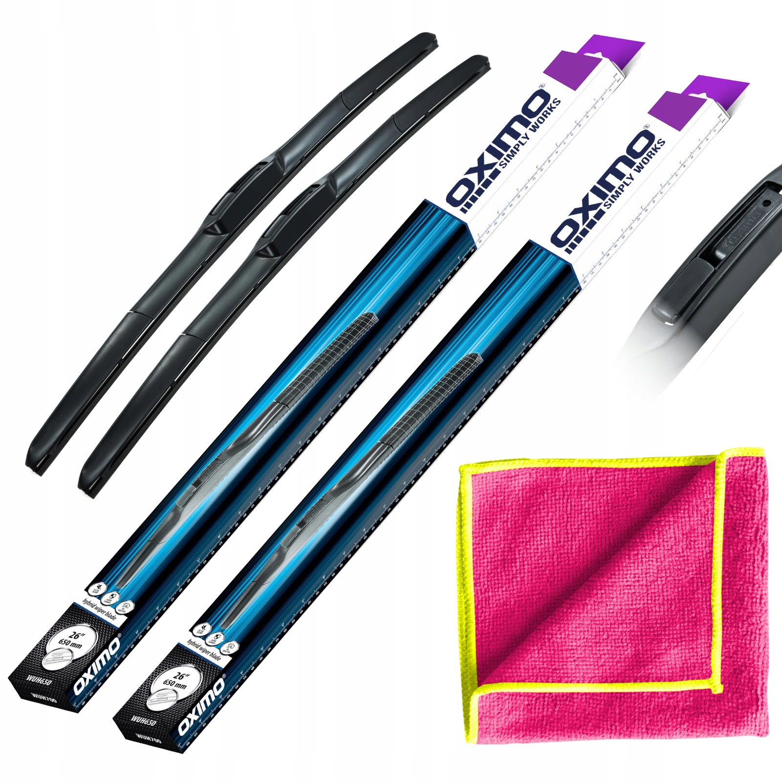 Zestaw Wycieraczki Hybrydowe do Nissan Qashqai 3 III J12 Suv od 2021