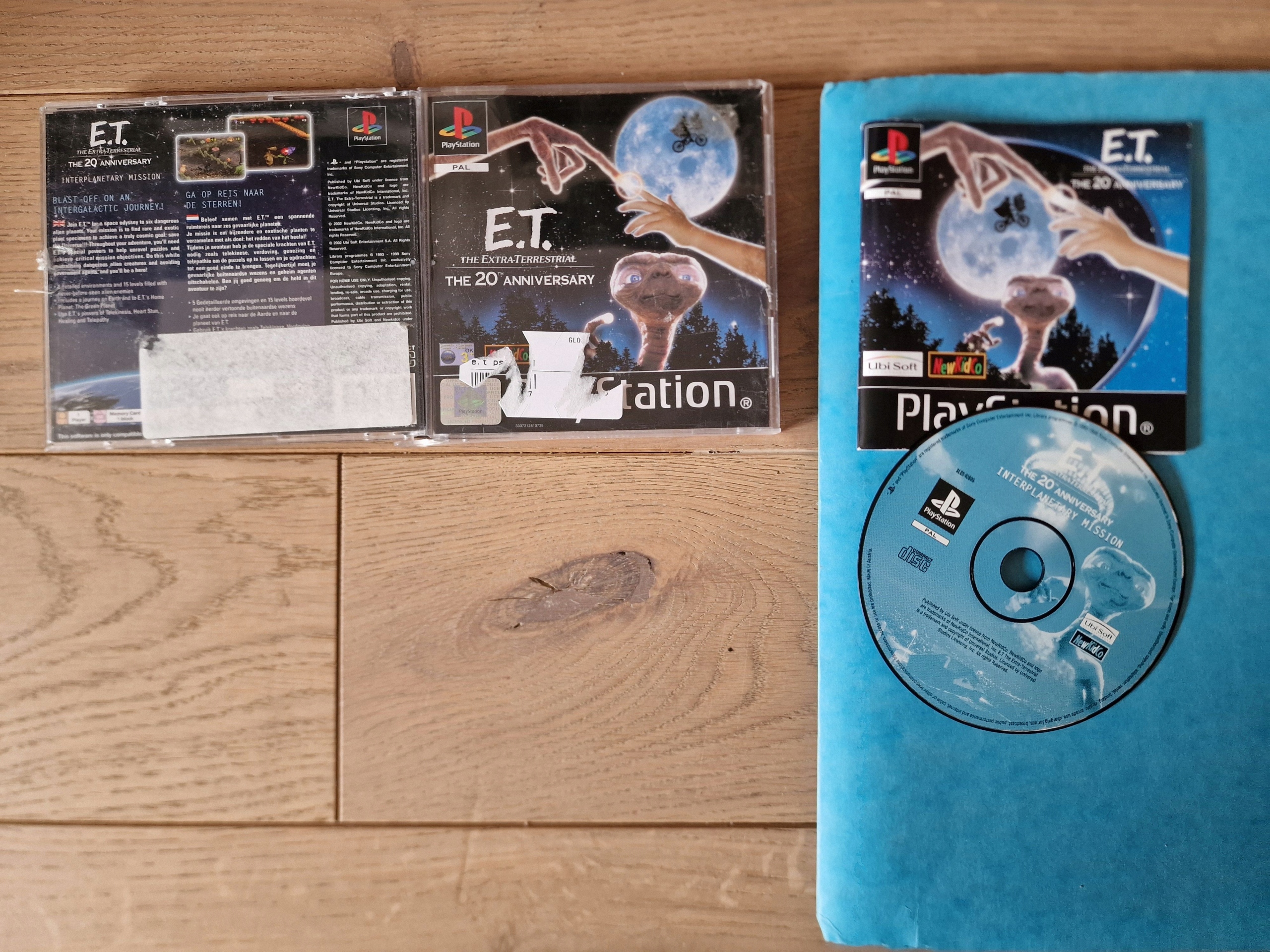 E.T. The Extra-Terrestrial Interplanetary Mission Platforma Sony PlayStation (PSX)