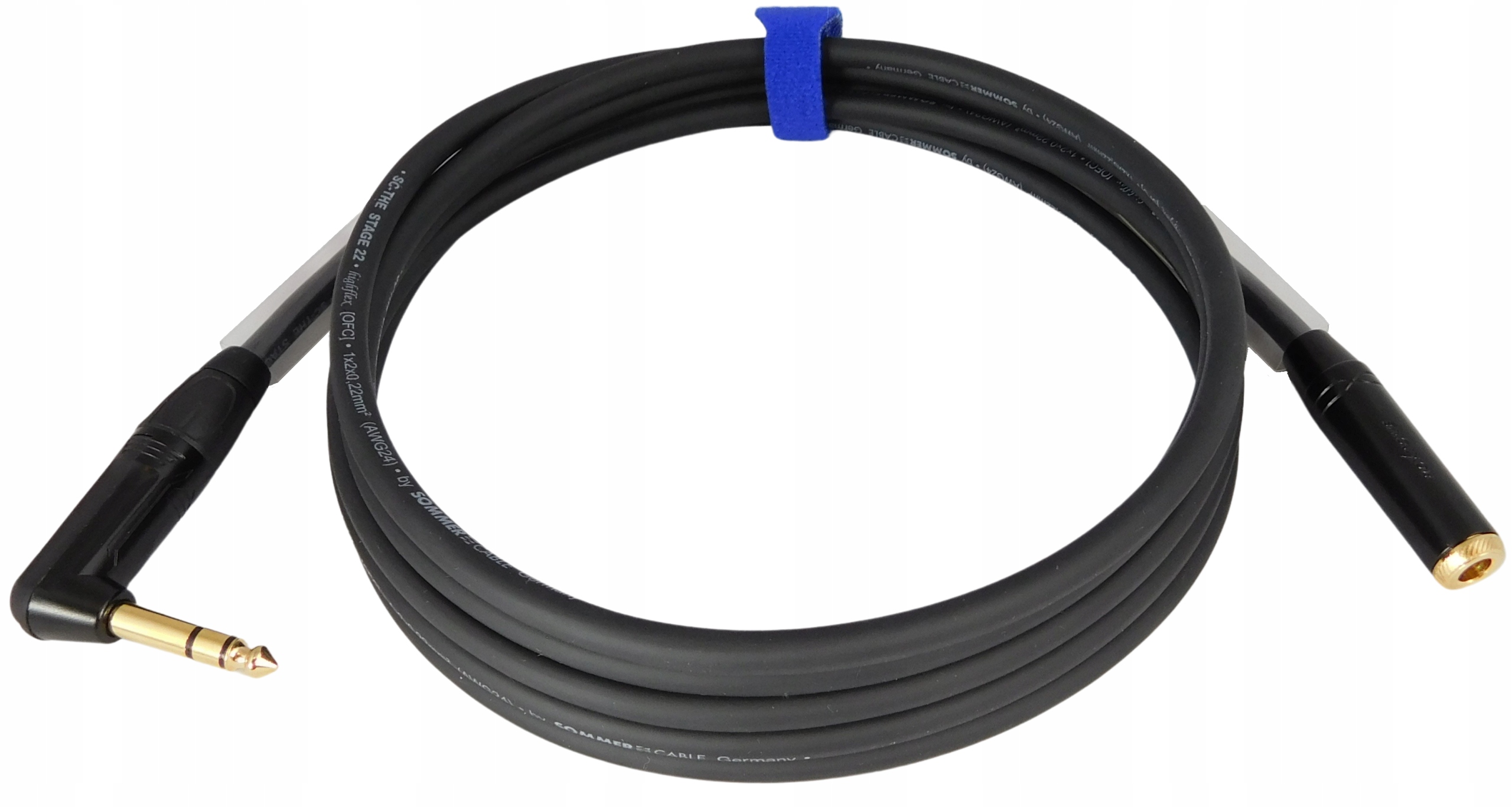 Sommer Roxtone Prodlužovací Kabel Stereo Velký Jack 5 m