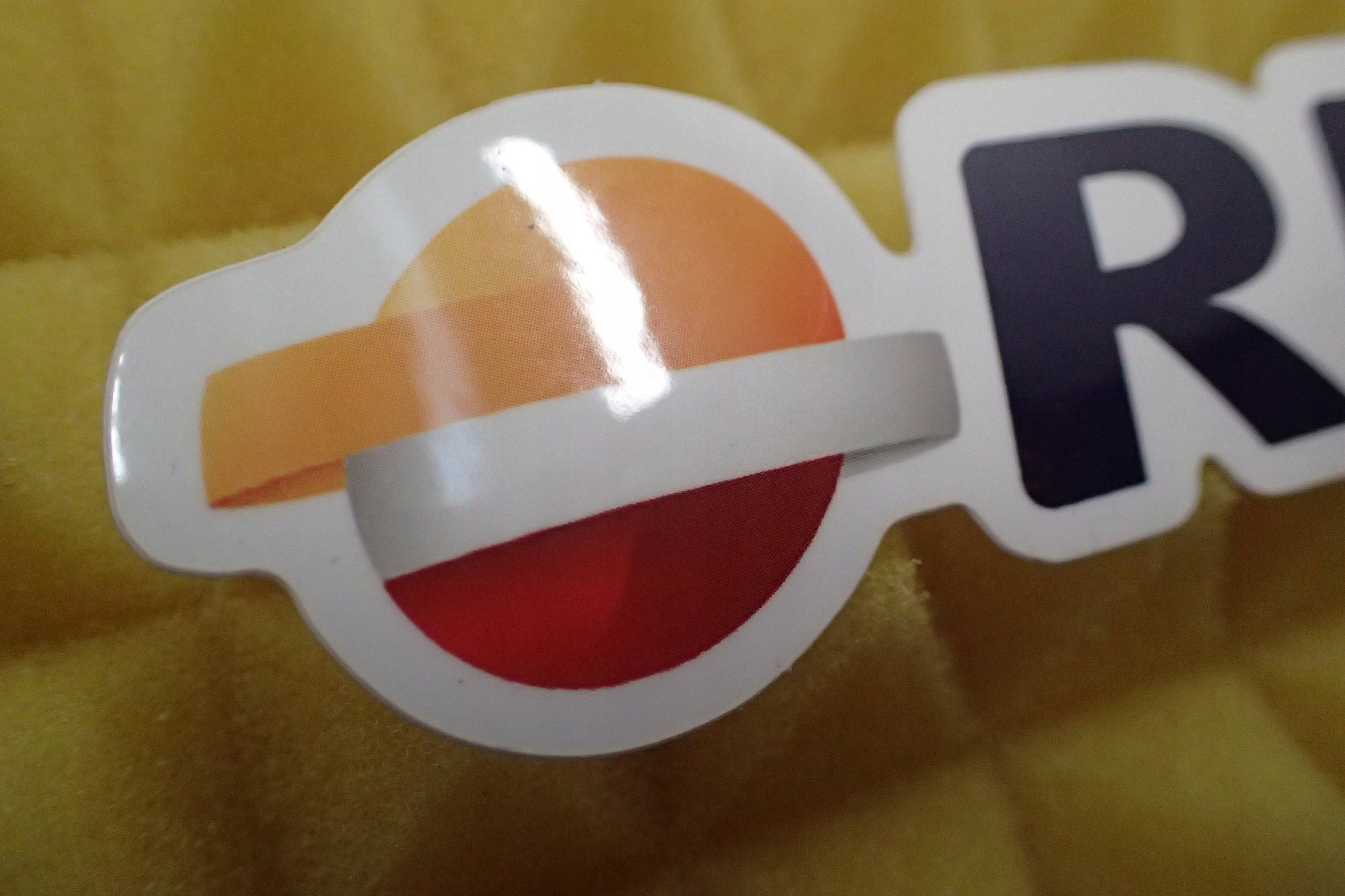 REPSOL NAKLEJKA STICKER 17 x 8,3 cm Producent bez marki