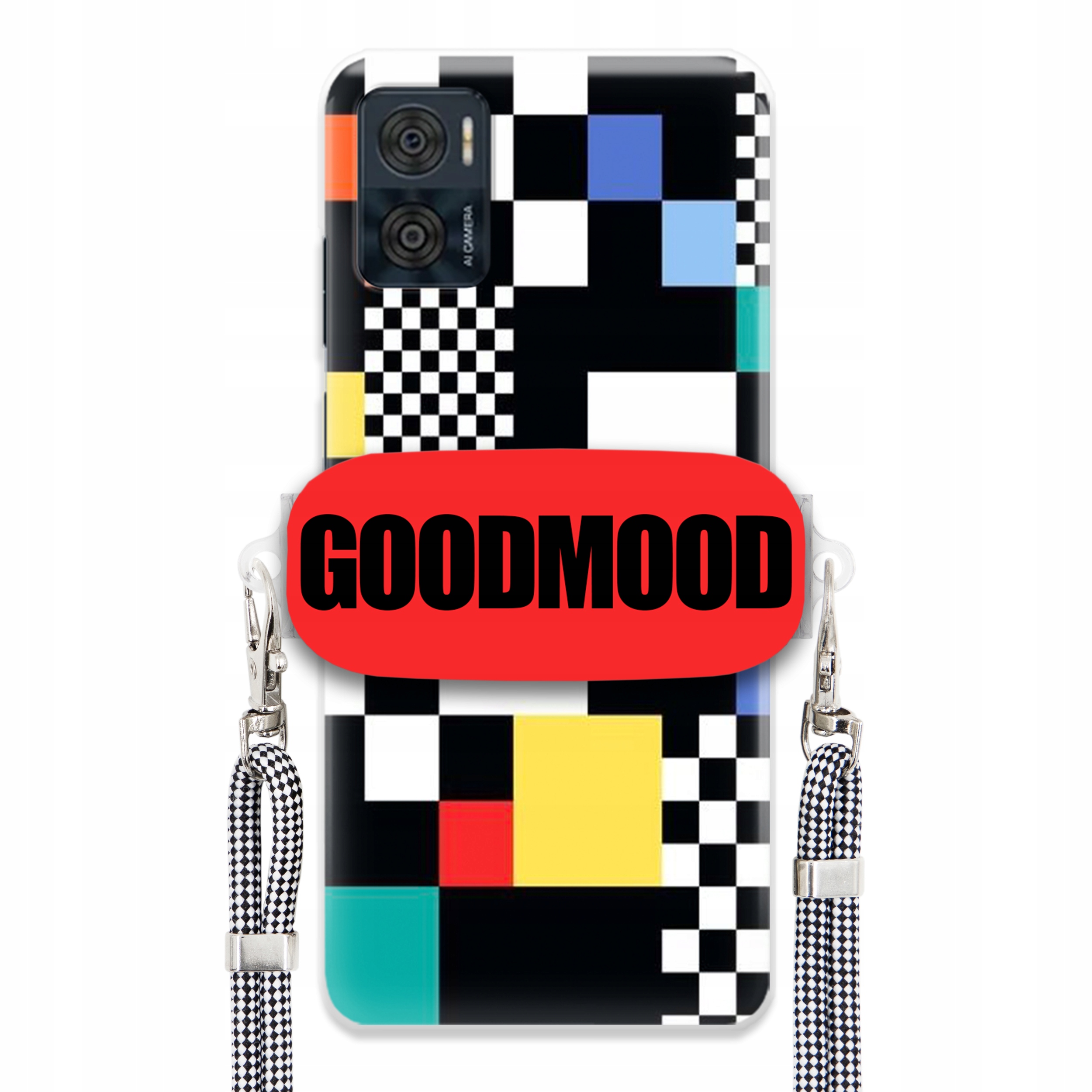 Puzdro Pre Motorola E22 Case Držiak Na Vodítko Na Telefón Pixelart Goodmood Wz