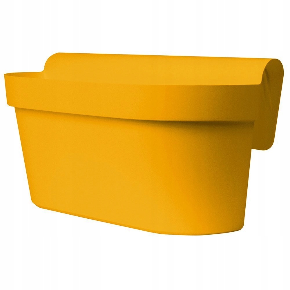 

podłużne doniczki balkonowe Up 50x21/23 cm mango