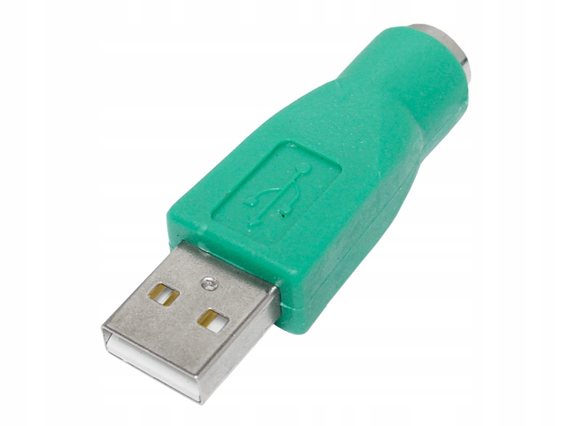 

Przejściówka Przejście Komputerowe Złącze USB-PS2