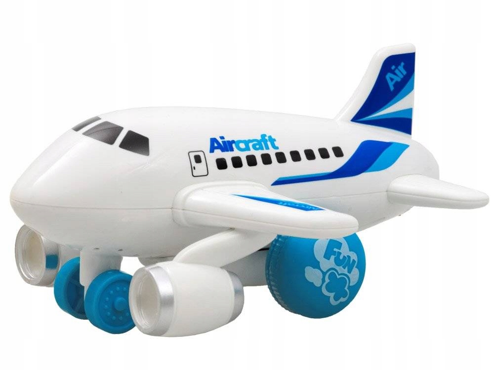 Napędzany wesoły SAMOLOT światło dźwięk ZA1999 Marka bez marki