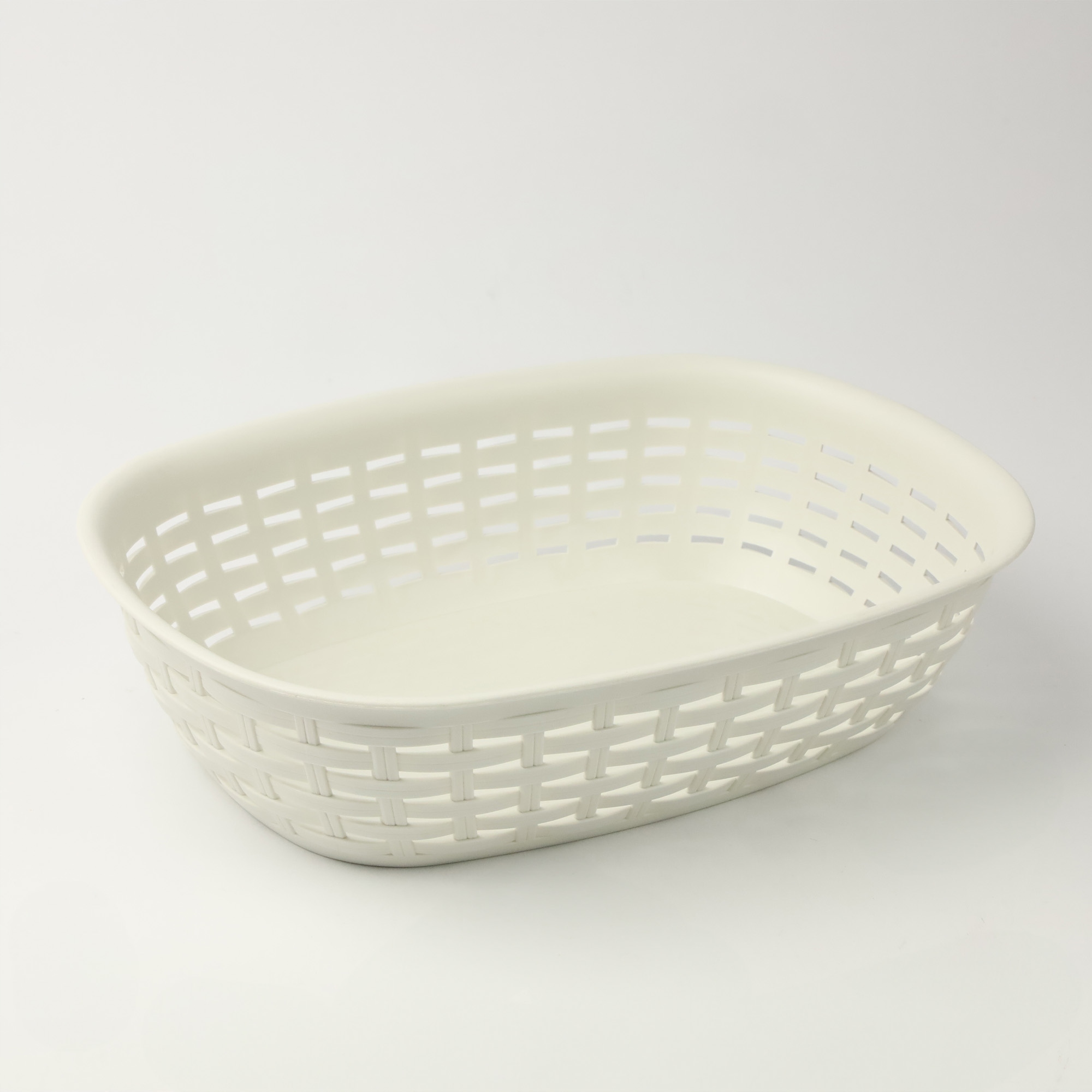 KOSZYK RATAN ECRU NA PIECZYWO OWOCE POJEMNIK ORGANIZER DO PRZECHOWYWANIA