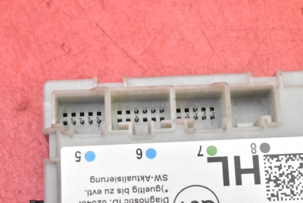 control unit module door left rear part A2139001318 MERCEDES E-KLASA W213 16-21