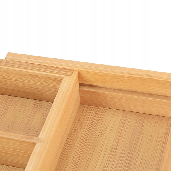 WKŁAD DO SZUFLADY ORGANIZER SZTUĆCE BAMBUS ROZSUWA Rodzaj mata