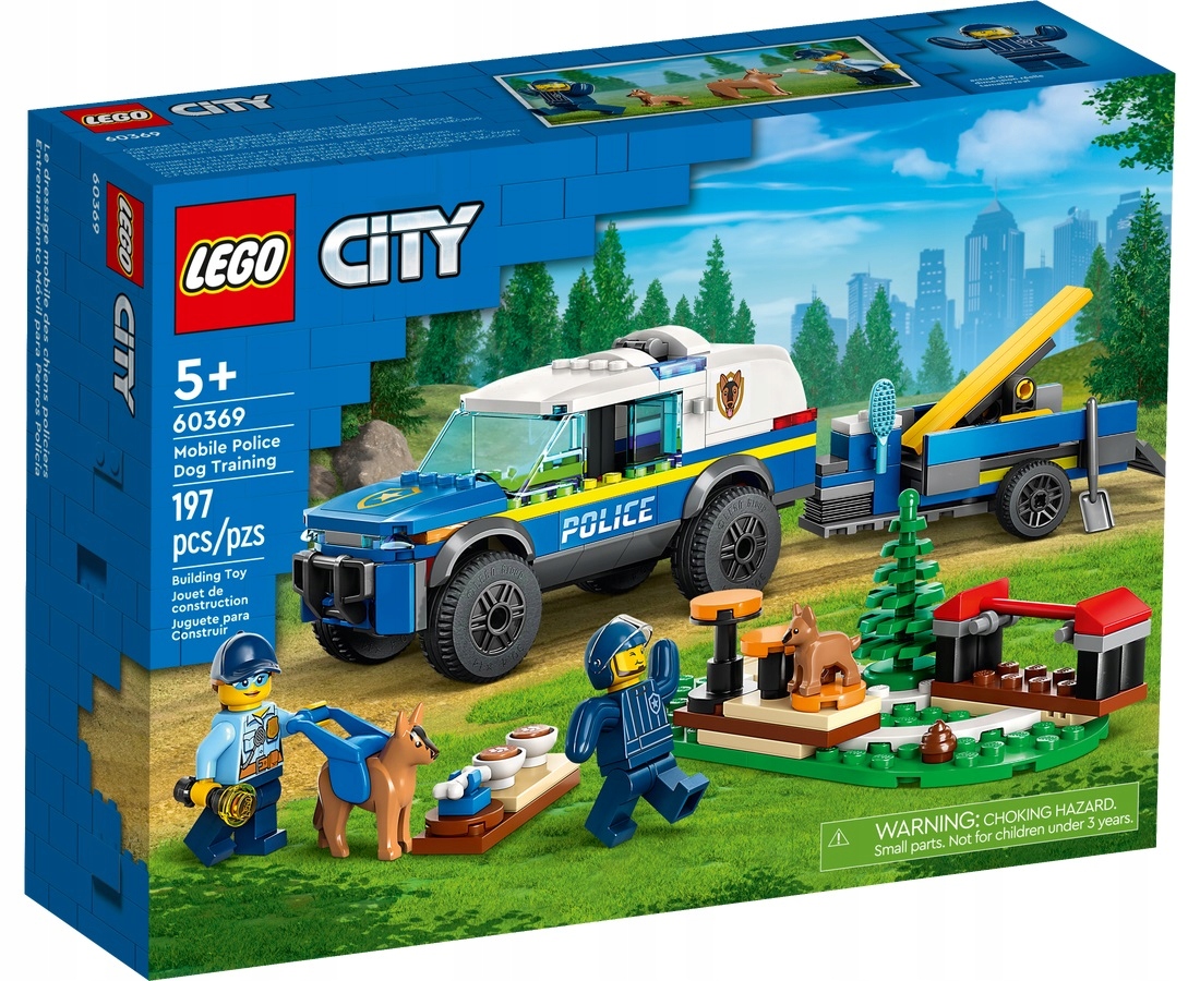 

Lego City Szkolenie Psów Policyjnych Terenie 60369