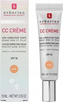 Erborian CC koloryzujący krem do twarzy Doré SPF30 15ml