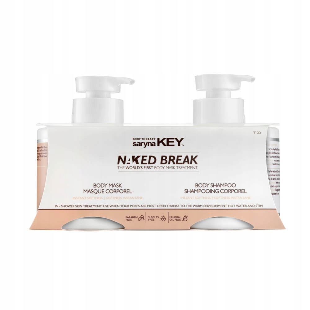 Saryna Key Naked Break komplet (šampon na tělo tělová maska)