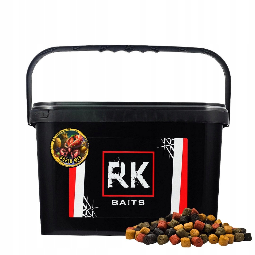 Pellet wiaderko Rk Baits Mix 12mm 3kg