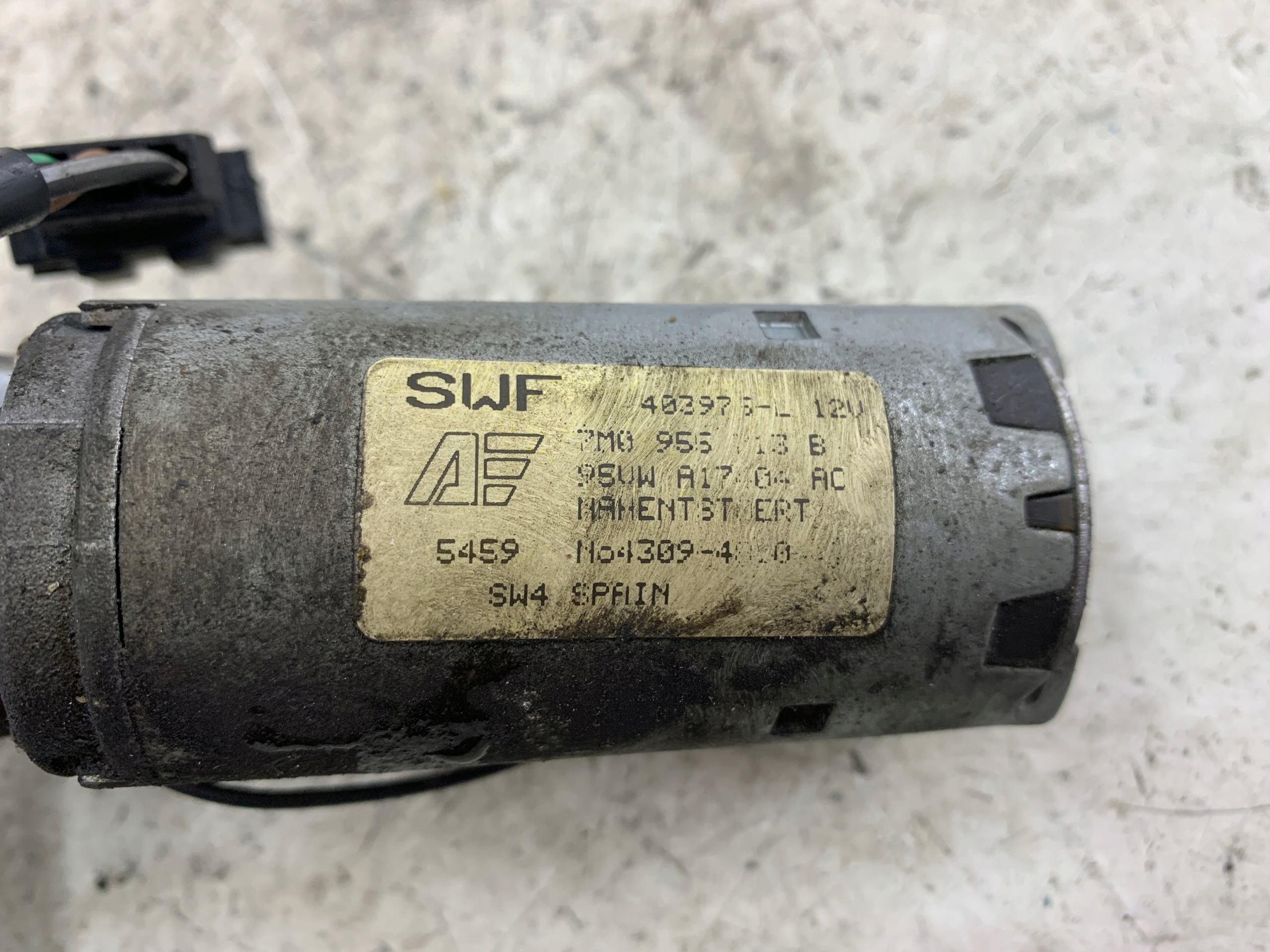 VW SHARAN MK1 Wischergestänge heck 7M0955713B