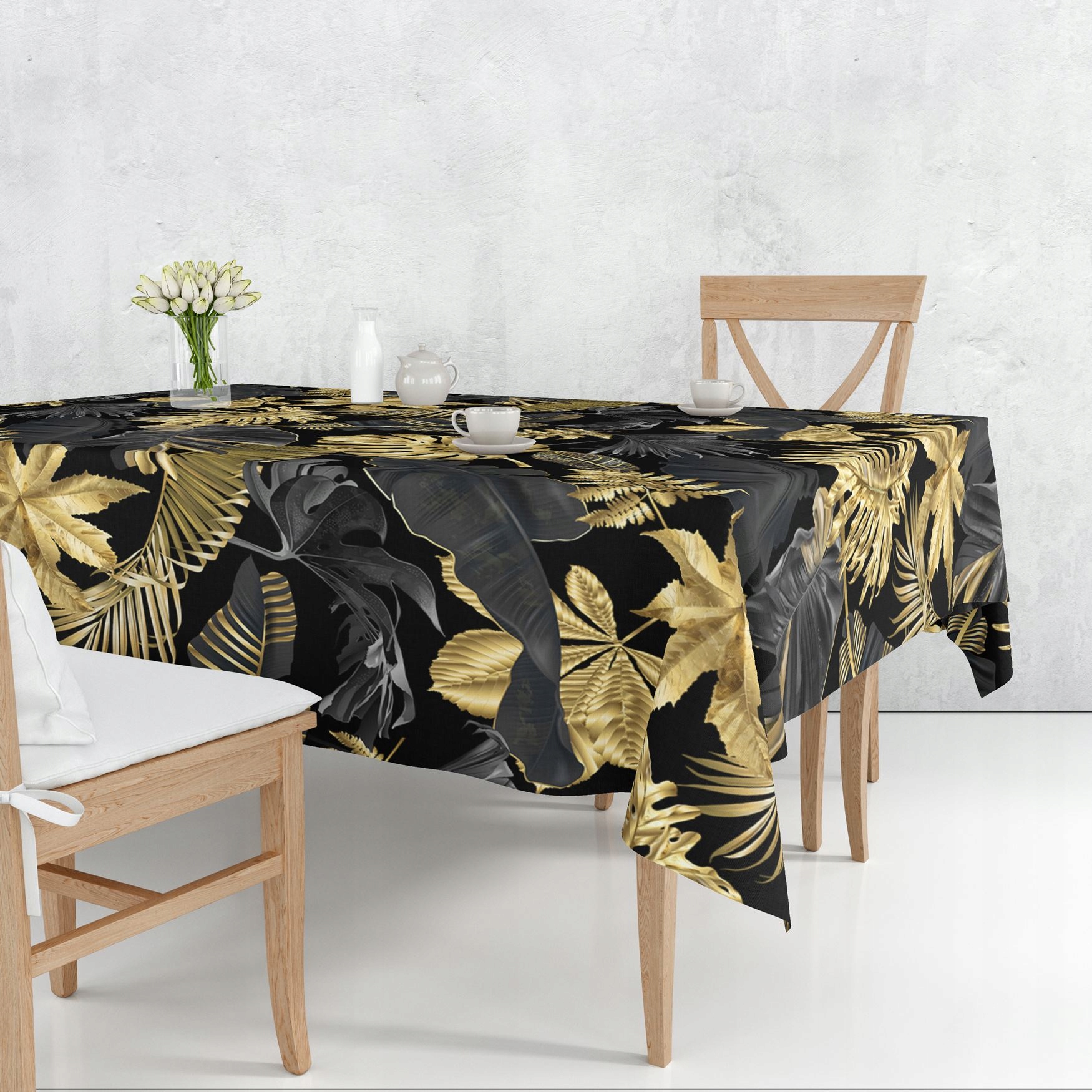 OBRUS PLAMOODPORNY 140X200 GŁADKI MATOWY GRUBY 101 Materiał wykonania poliester