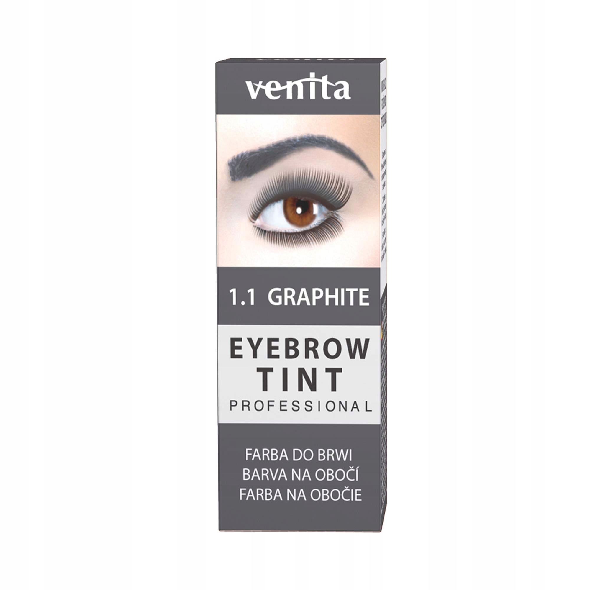 

Venita Henna do brwi i rzęs grafit