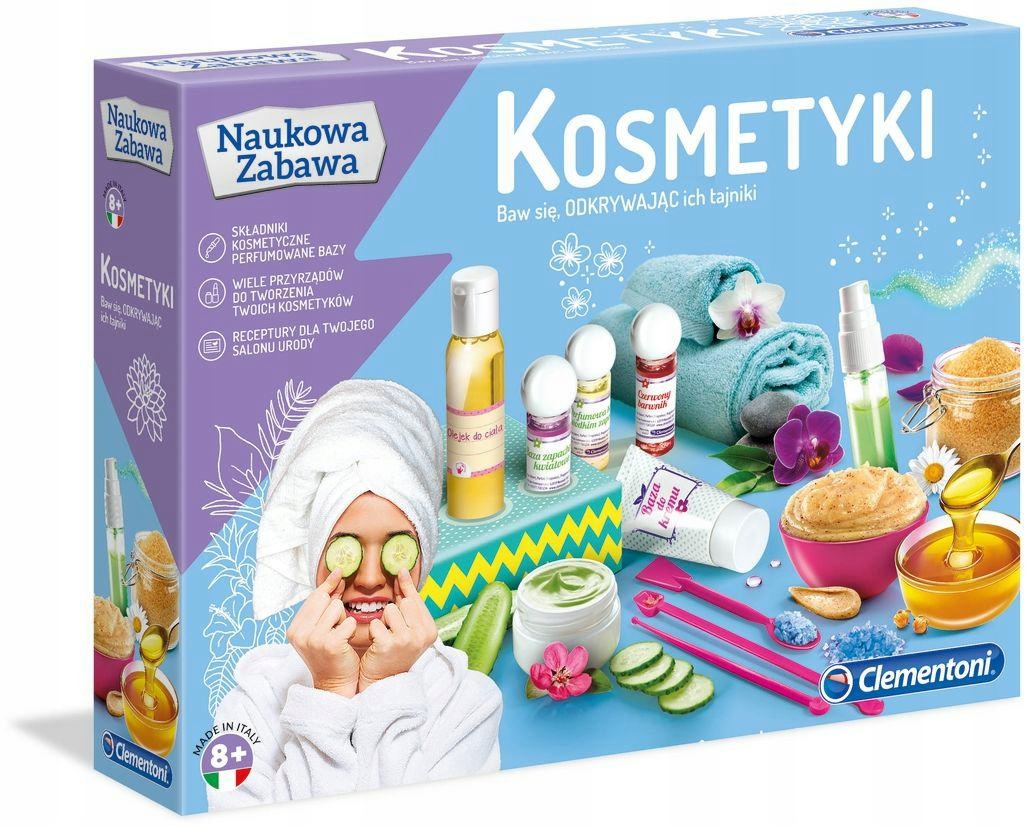 

Clementoni kosmetyki naukowa zabawa 50675