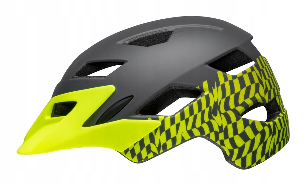 Kask juniorski Bell Sidetrack wavy checks matte retina sear 50-57cm