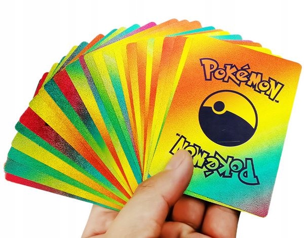 KARTY POKEMON KOLOROWE 55 SZTUK Nazwa gra o go