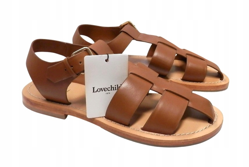 Pánské Sandály LC Lovechild Glenn Sandals Přírodní Kůže vel. 40