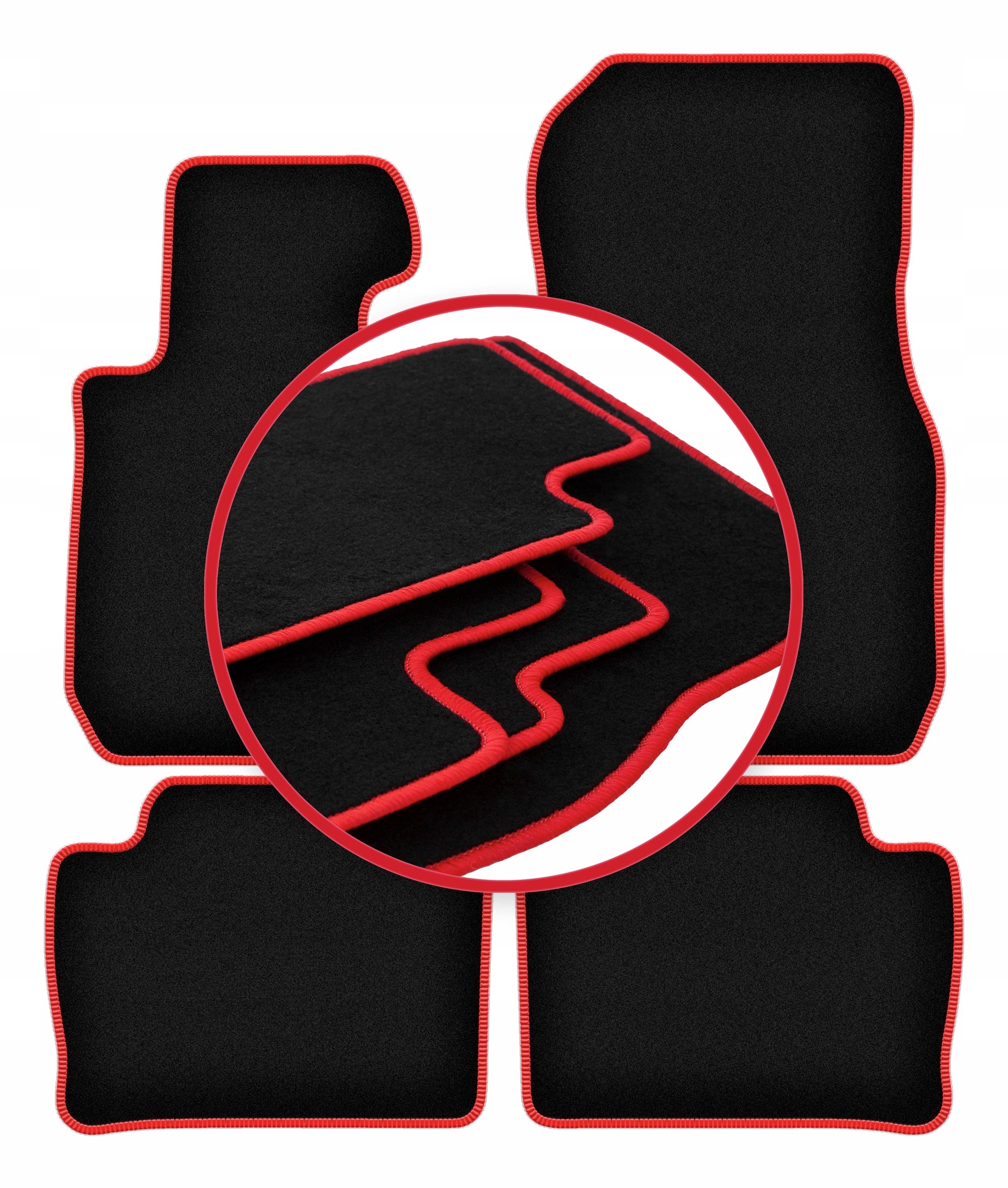 Auto velurové koberce Lux pro Bmw 3 G21 kombi, Touring (2018-)