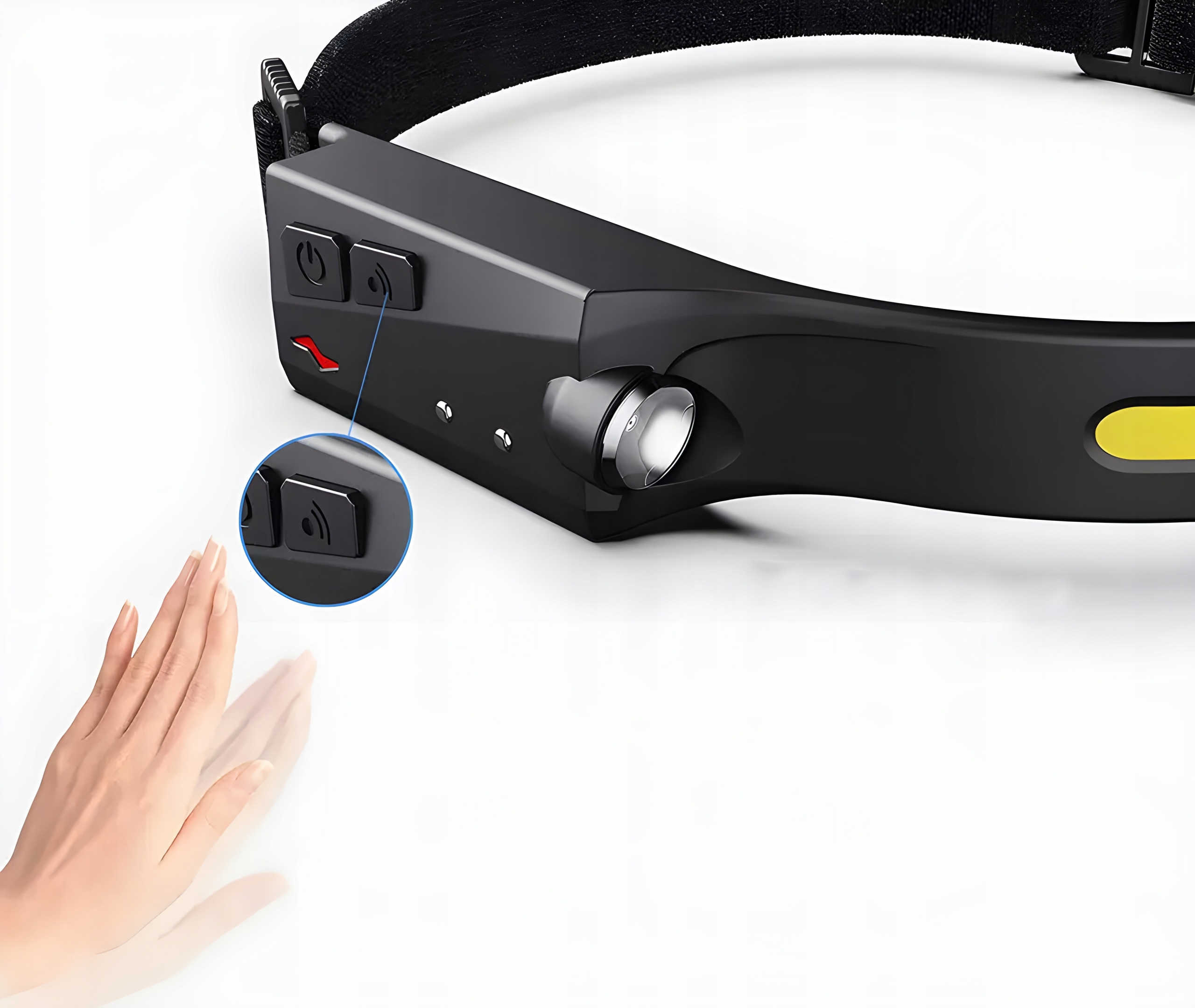 MOCNA LATARKA CZOŁOWA LED AKUMULATOR REFLEKTOR CZOŁÓWKA PASEK NA GŁOWĘ USB Maksymalna siła światła 350 lm