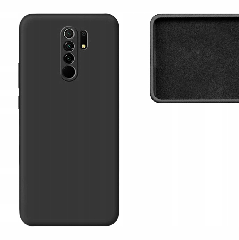 

Etui Czarne Case Liquid do Xiaomi Redmi 9