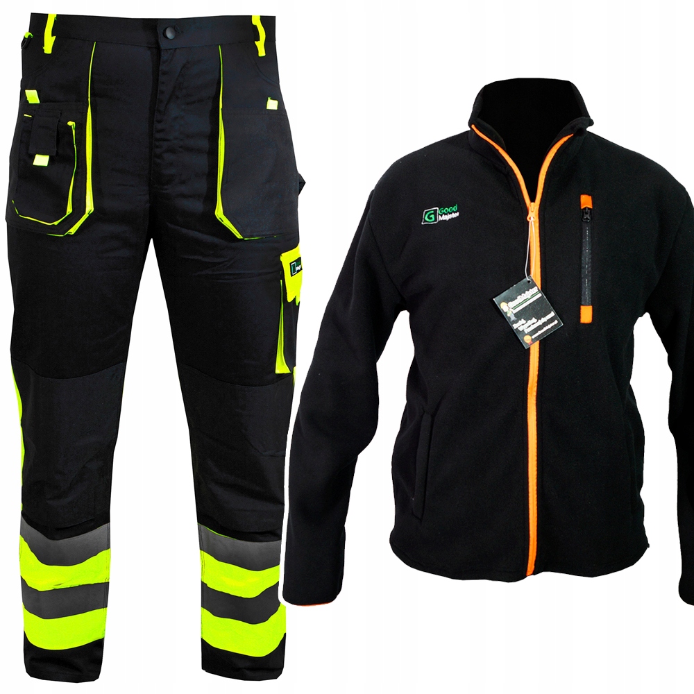 SPODNIE HiVIS + Polar ROBOCZY Admiral/Ranger XL 56