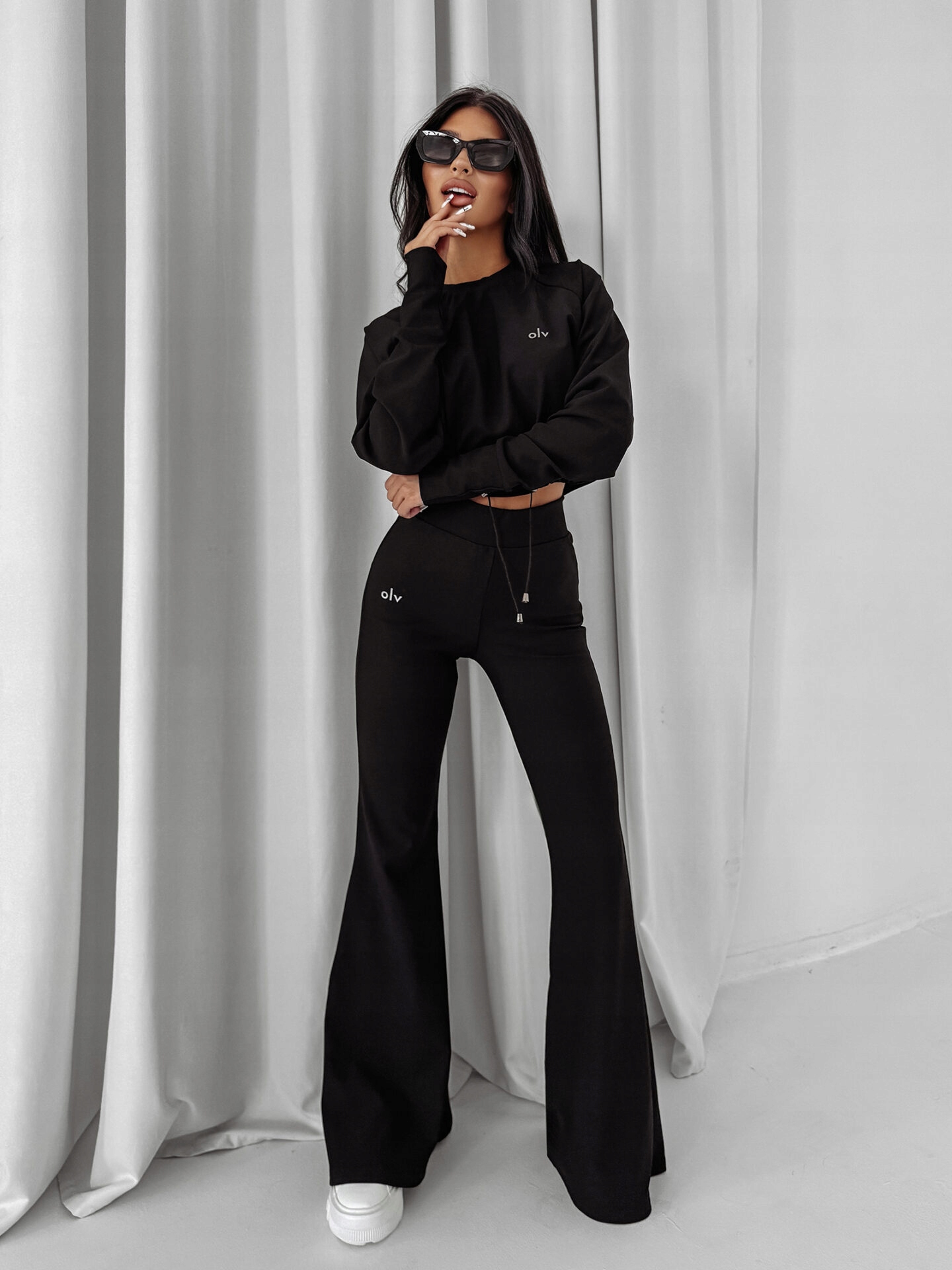 Komplet damski Olavoga Ashwood 2025 czarny L