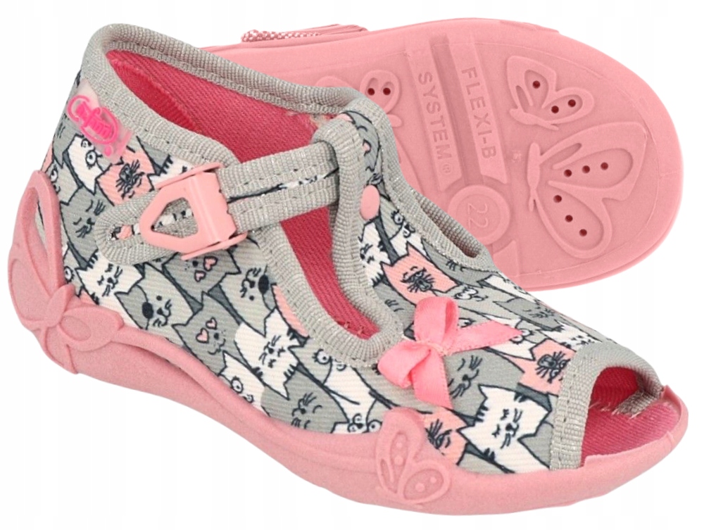 

Befado Kapcie Szkolne Ciapcie zapinki 213p133 r 18