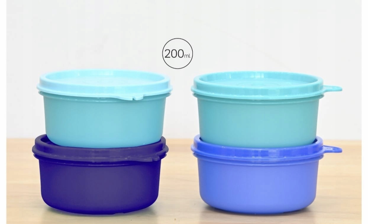 Tupperware Pojemniki Julki 4 x 200ml