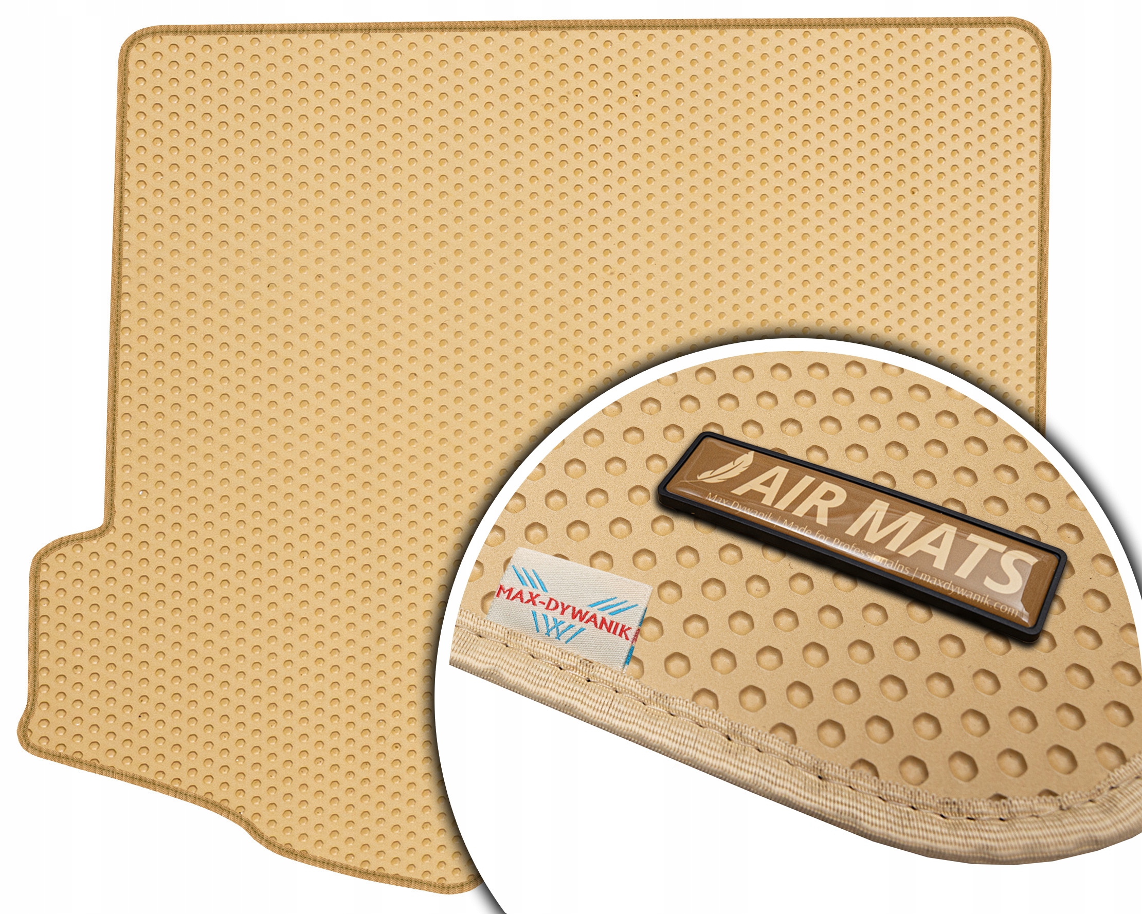 Volvo V60 I Kombi 2010-2018 Béžová rohož do kufru Eva Air Mats