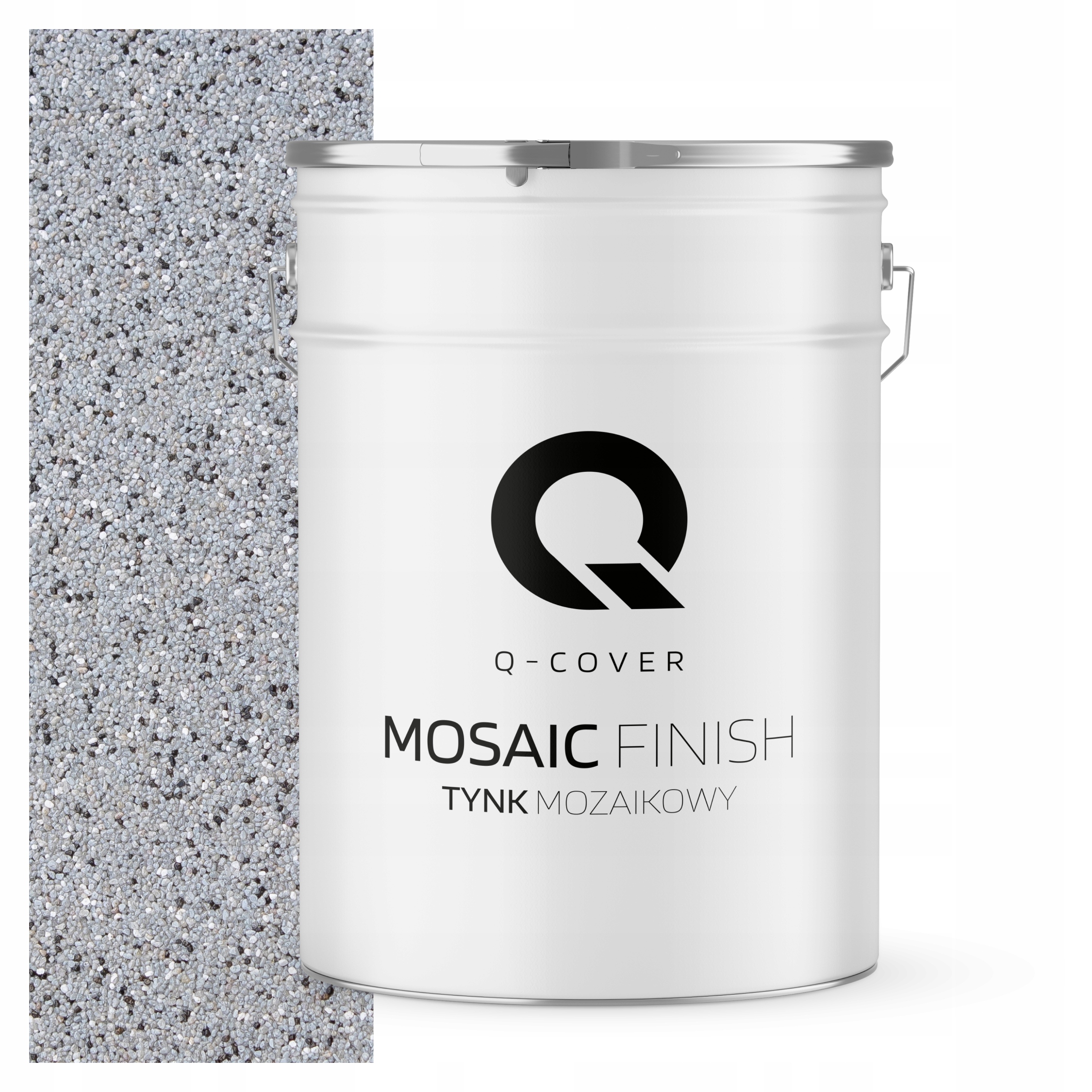 Dekorativní Mozaiková Omítka Mozaika Trvanlivá 25 Kg Odolná Šedá M32 Marmolit