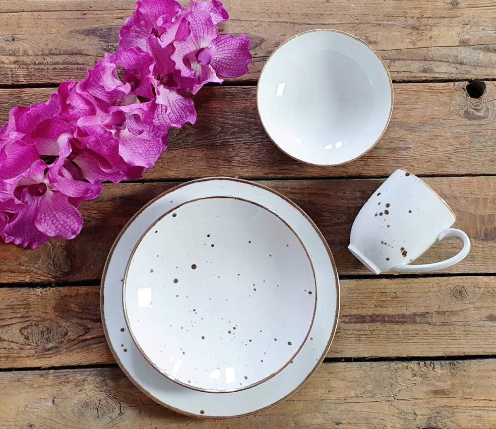 TALERZ GŁĘBOKI ALUMINA COTTAGE WHITE 22CM BOGUCICE Marka Bogucice