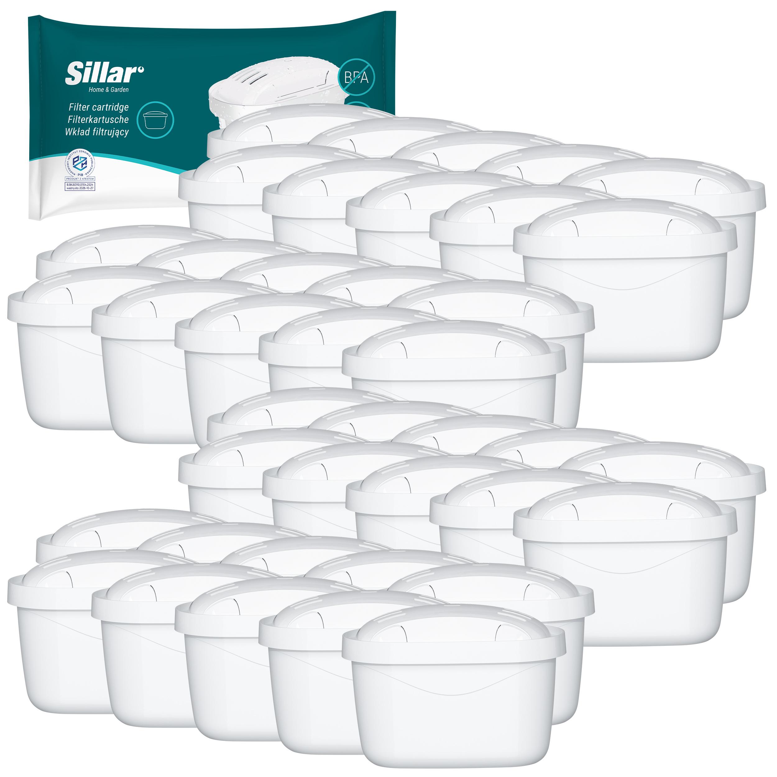 Sillar filtr do dzbanek Dafi zamiennik oraz do dzbanka Aquaphor 40 sztuk