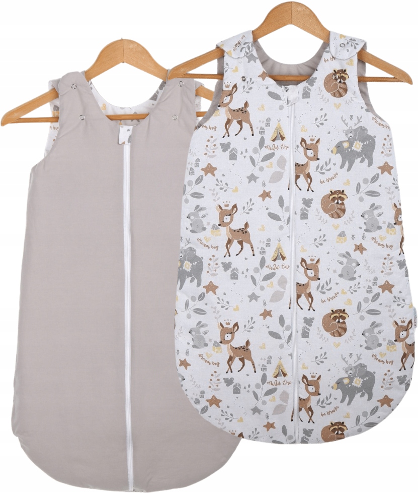 ŚPIWOREK DO SPANIA NIEMOWLĘCY BAWEŁNA 100% BABYMAM Bohater brak