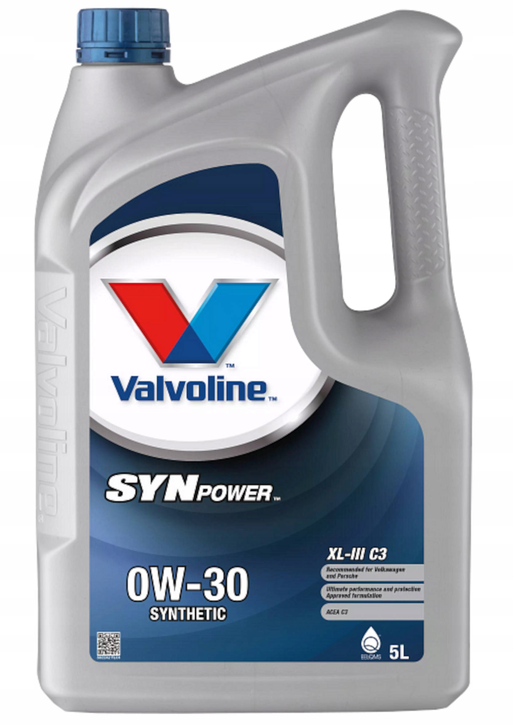 

Valvoline Synpower XL-III C3 0W30 5L 504.00/507.00
