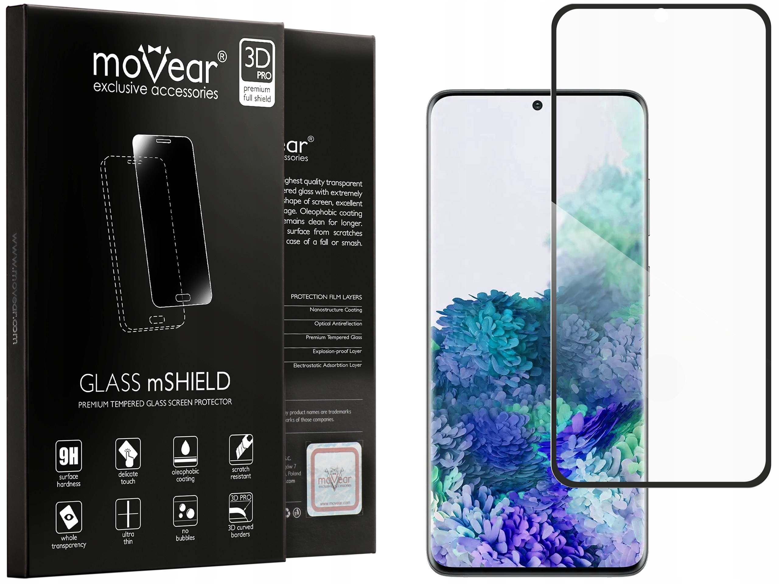 

Szkło hartowane 3D na Samsung Galaxy S20+ (Plus)
