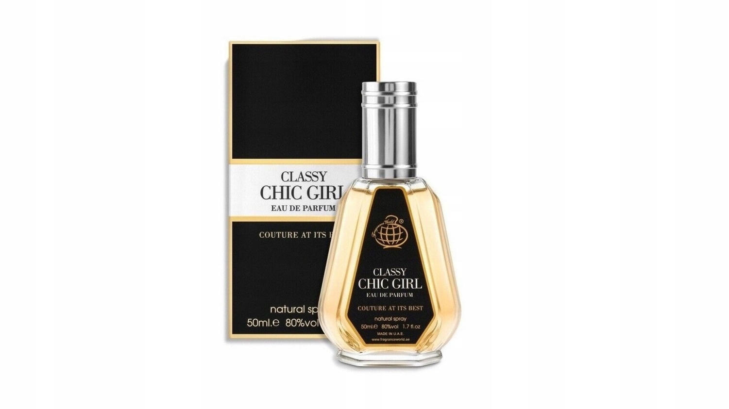 Fragrance World Classy Chic Girl 50ML Parfémovaná Voda Pro Ženy Parfém