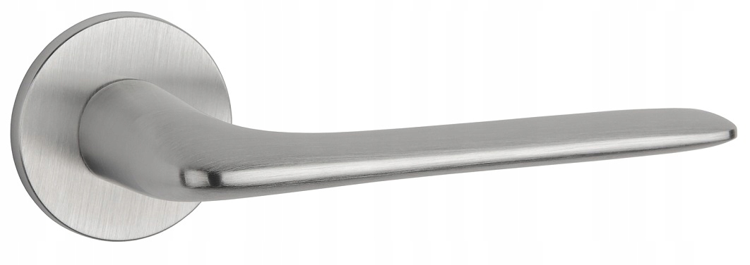 Klika Viola rozeta kulatá Slim 5 mm kartáčovaný chrom Aprile