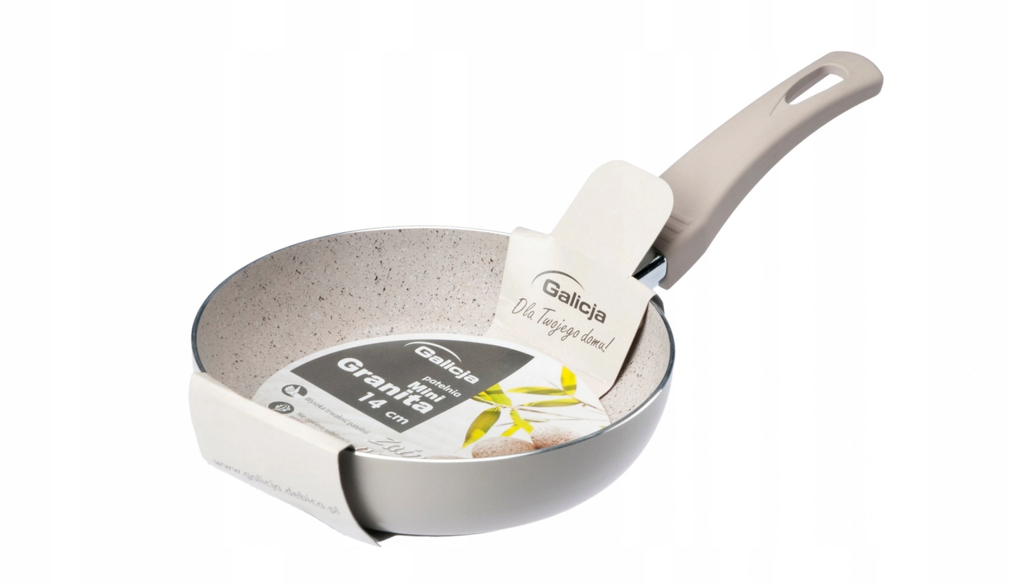 

Patelnia Mała Mini Granita 14cm Gaz Płyta Elektr