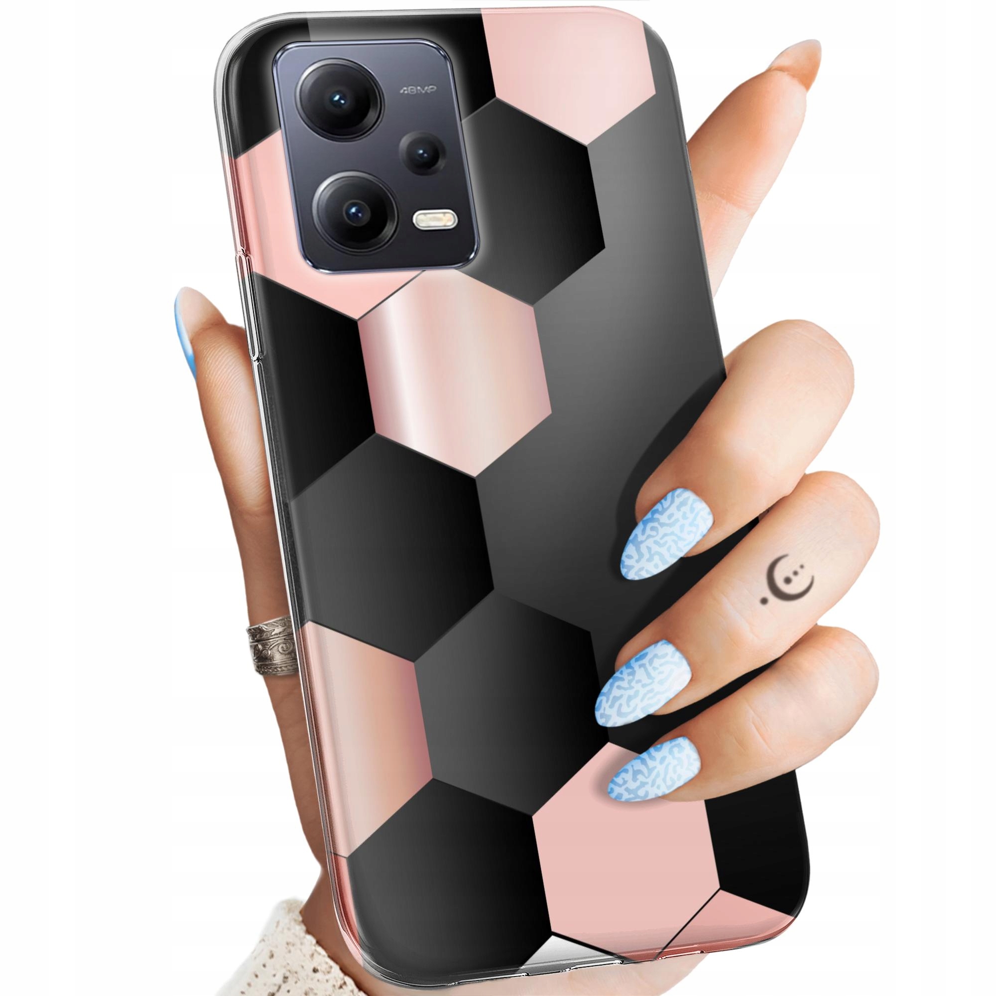 Etui Do Redmi Note 12 5G Poco X5 Geometryczne Symetria Obudowa Case