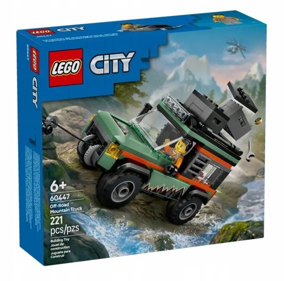 Lego Stavebnice City 60447 Horský terénní kamion 4x4