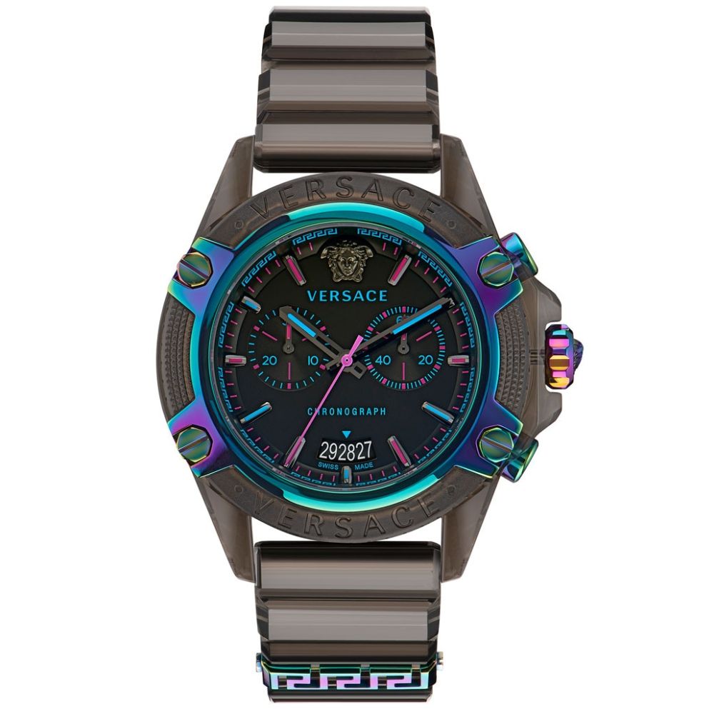 Nové, Originální Hodinky Versace Icon Active Chrono VEZ701022