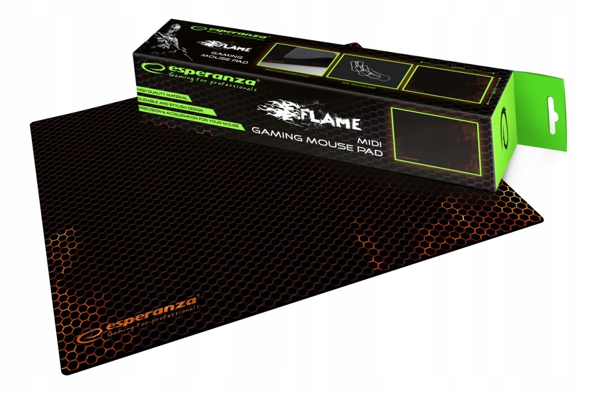 EGP102R Podkładka Pod Mysz Dla Graczy Gracza Flame