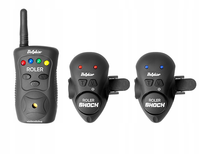 Sada rybářských signalizátorů Delphin Roler Shock 2+1
