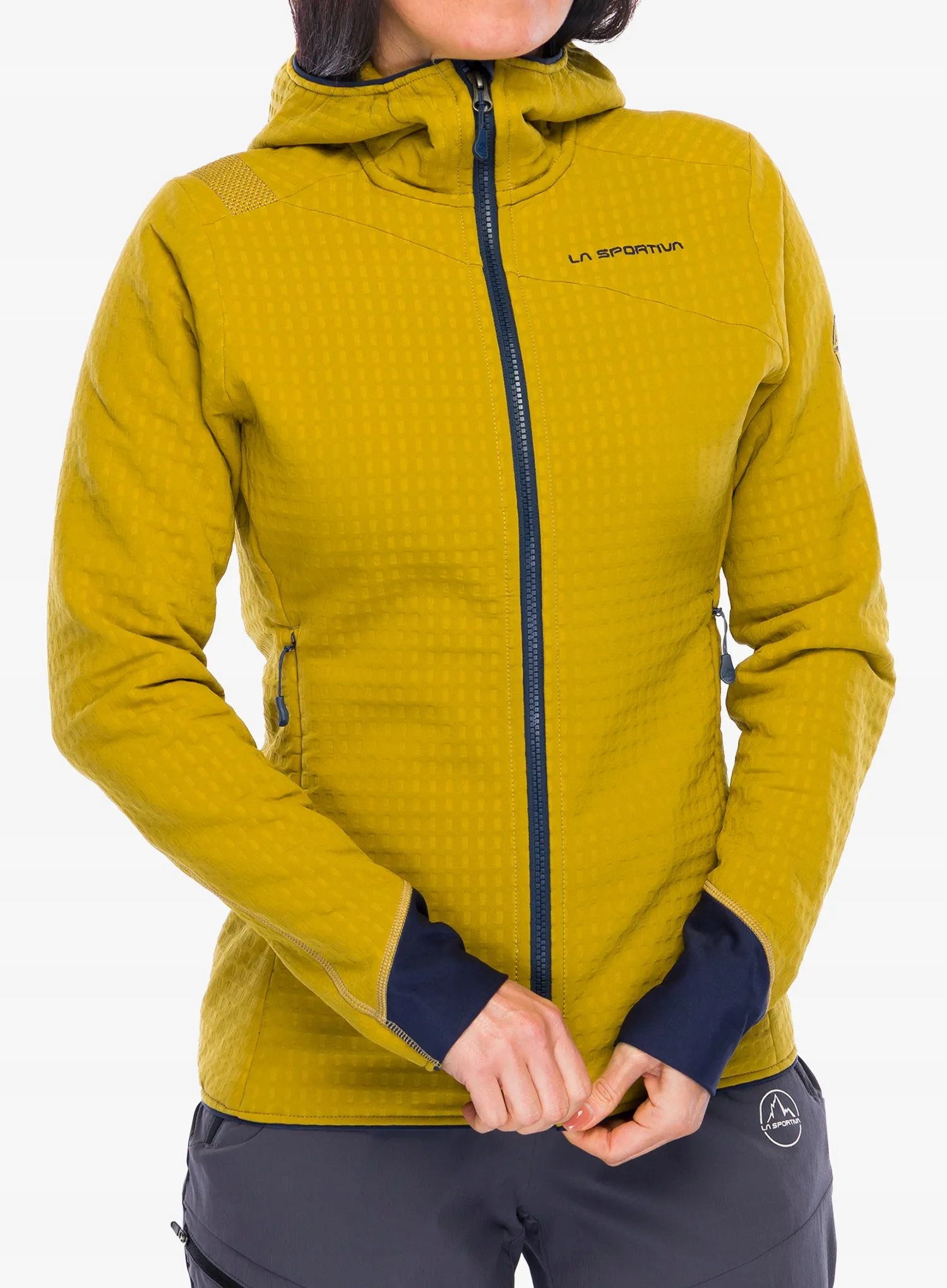 Fleecová Mikina dámský La Sportiva Bristen Thermal Hoody savana/night sky Xs