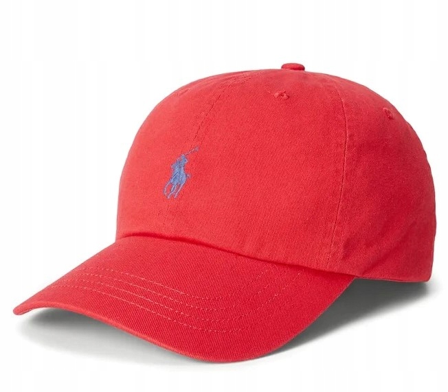 Polo Ralph Lauren kšiltovka, červená, univerzální velikost