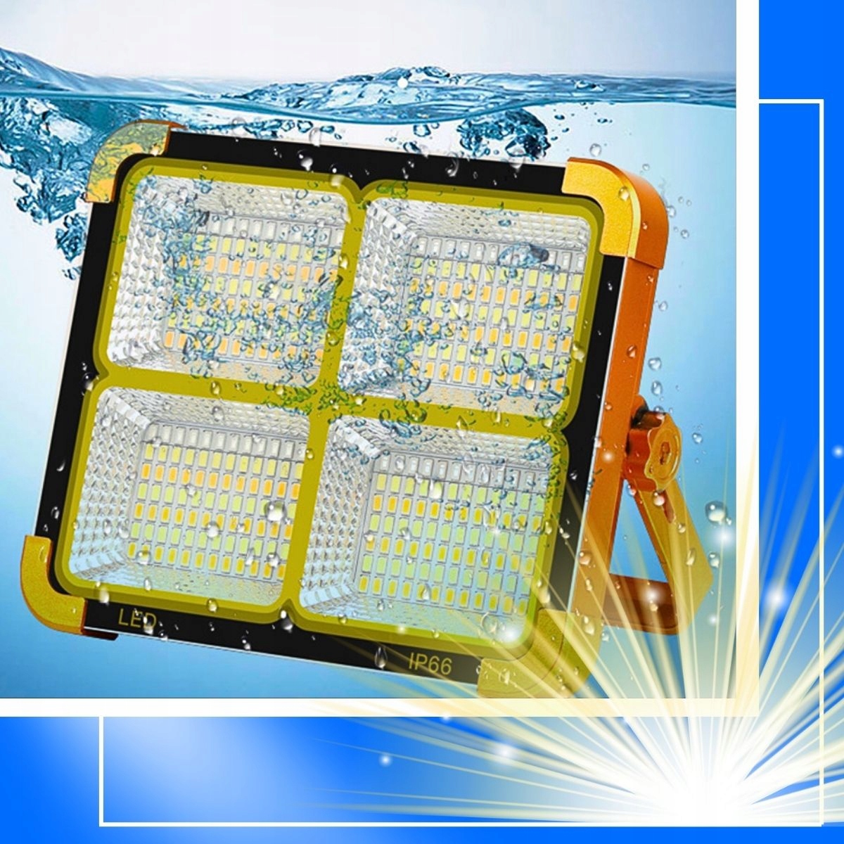 LAMPA ROBOCZA SOLARNA LED HALOGEN REFLEKTOR 30W EAN (GTIN) 5903726638289