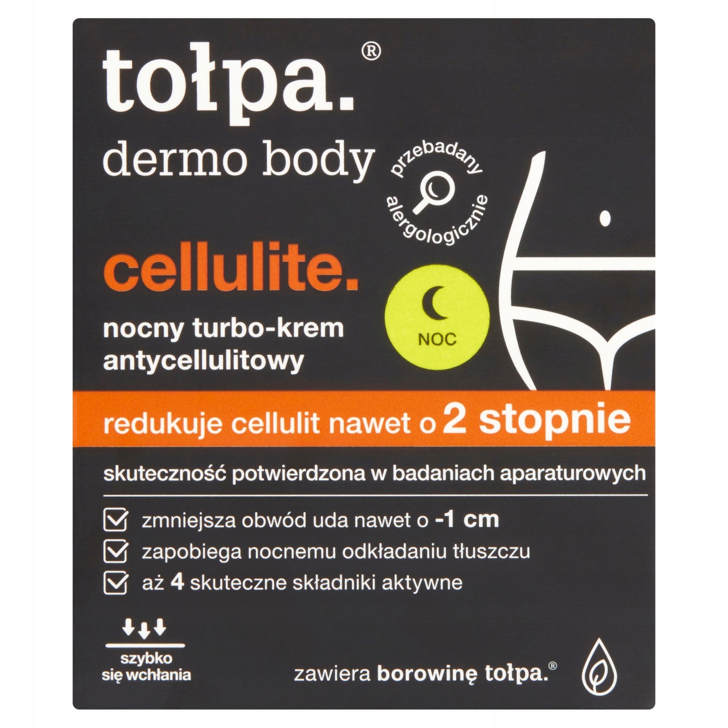 

Tołpa dermo body cellulite nocny turbo krem
