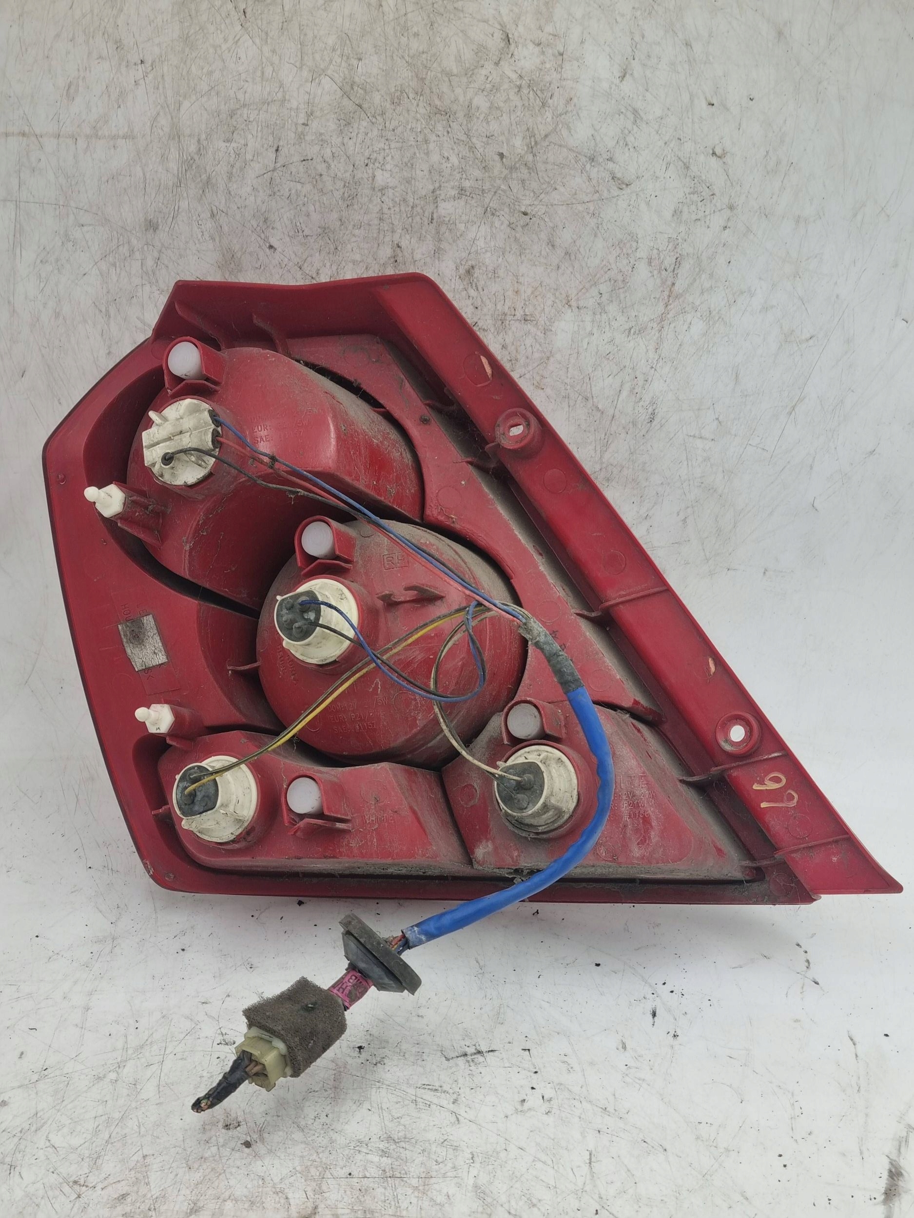 light rear part side right Chevrolet Kalos and 5D 300267R