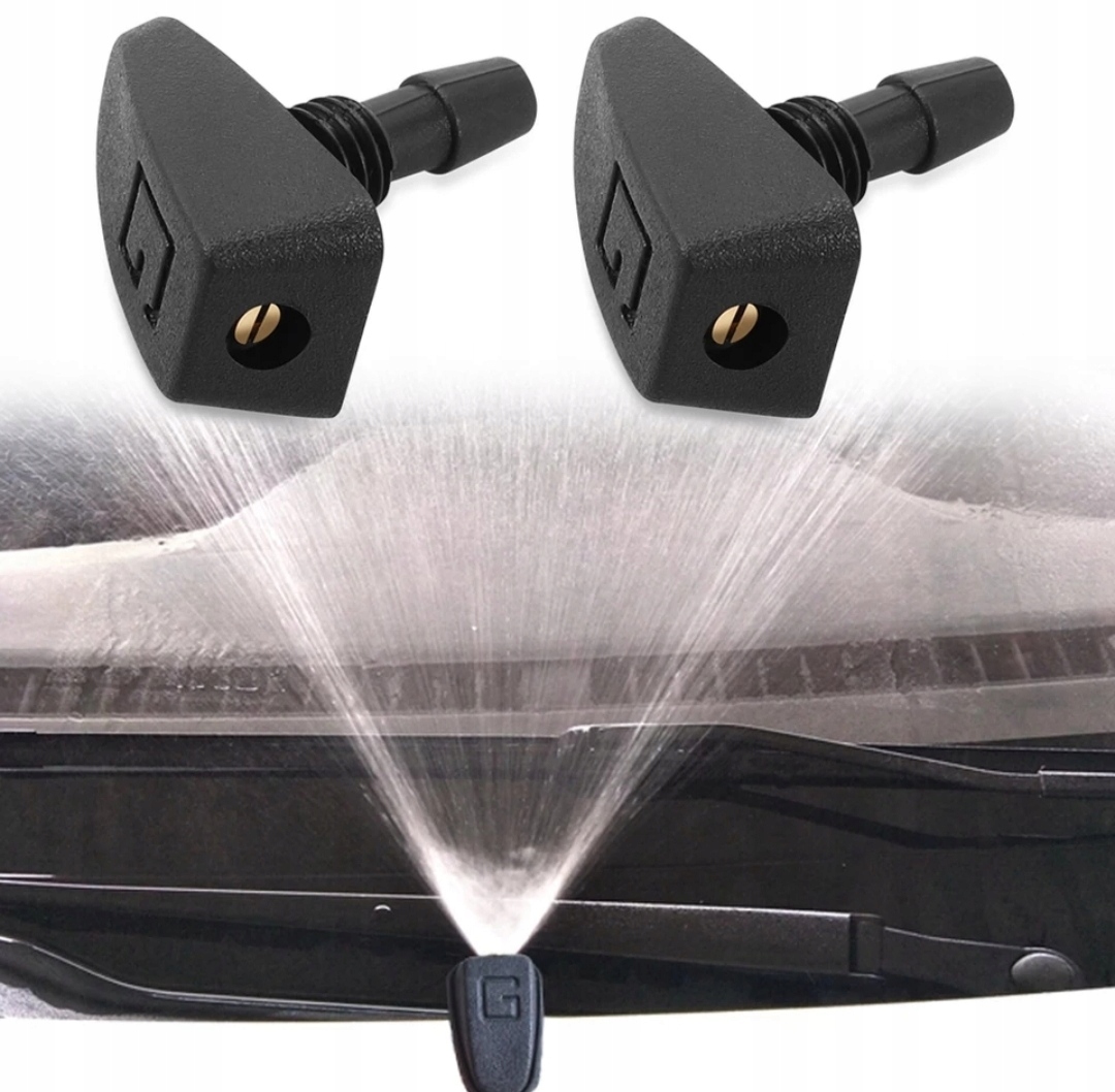 DYSZE SPRYSKIWACZY SZYBY PRZÓD UNIWERSALNE MGŁOWE